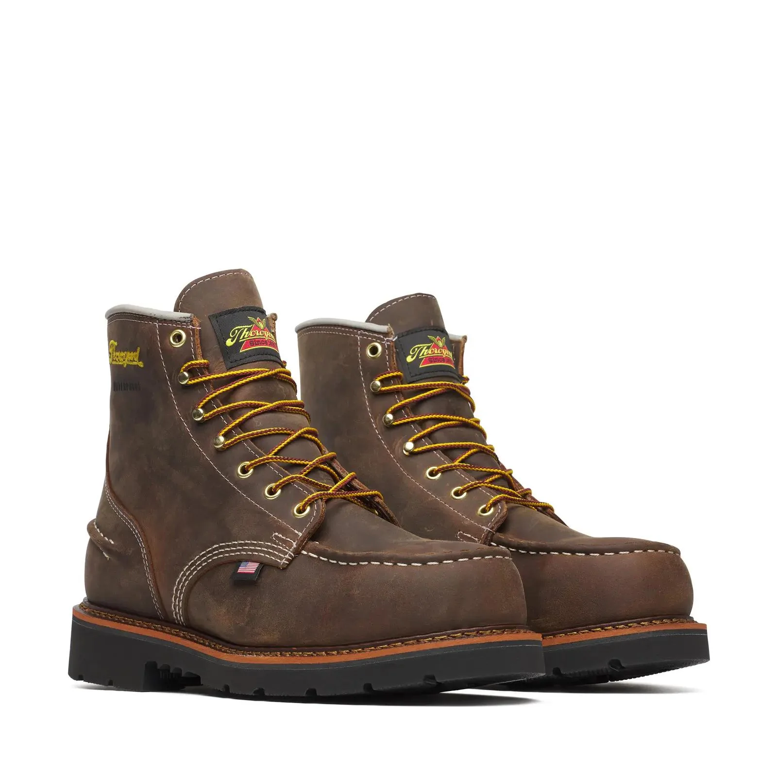 1957 Series 6" Waterproof Steel-Toe Moc Toe Boot with Maxwear 90 Crazy Horse - Image 2