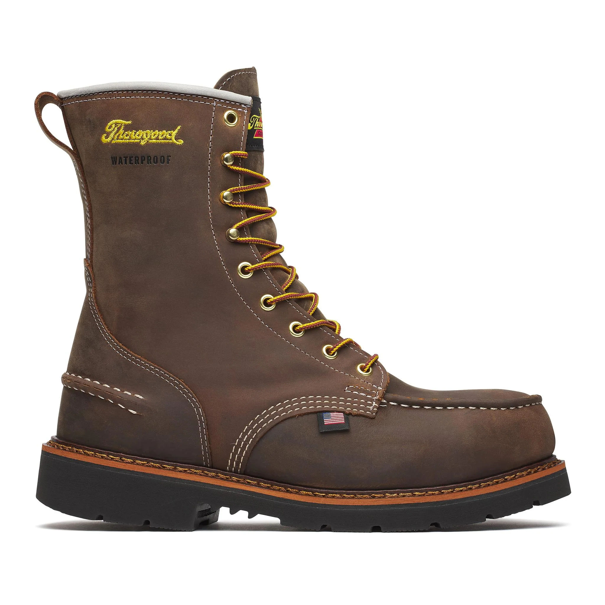 1957 Series 8" Waterproof Steel-Toe Moc Toe Boot with Maxwear 90 Crazy Horse