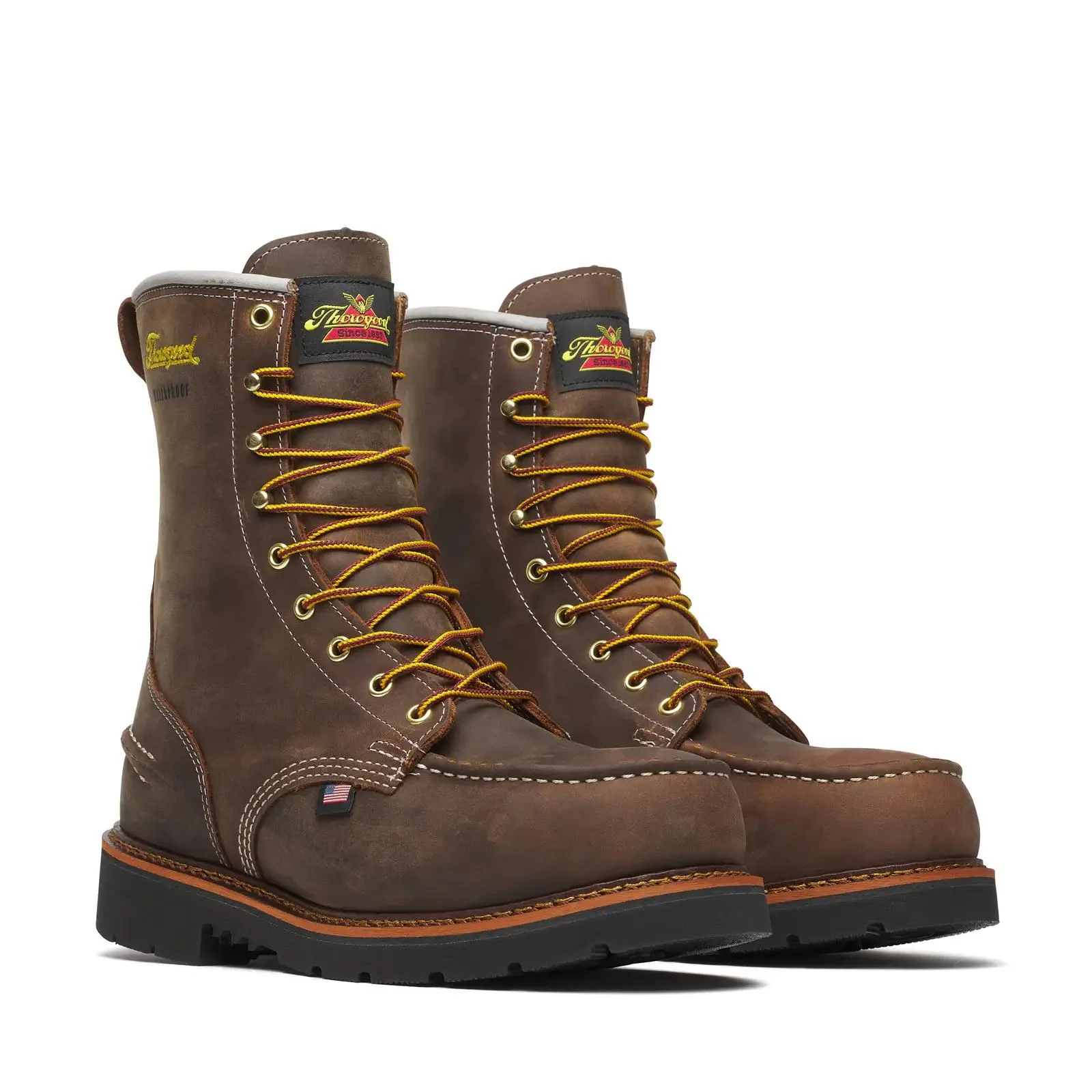 1957 Series 8" Waterproof Steel-Toe Moc Toe Boot with Maxwear 90 Crazy Horse - Image 2