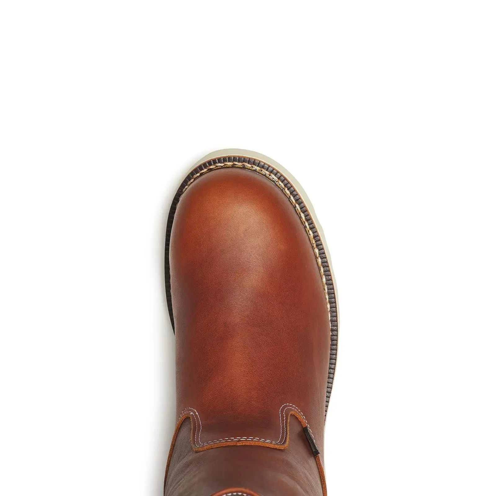 American Heritage 11" Pull-On Boot Maxwear Wedge Tobacco - Image 4