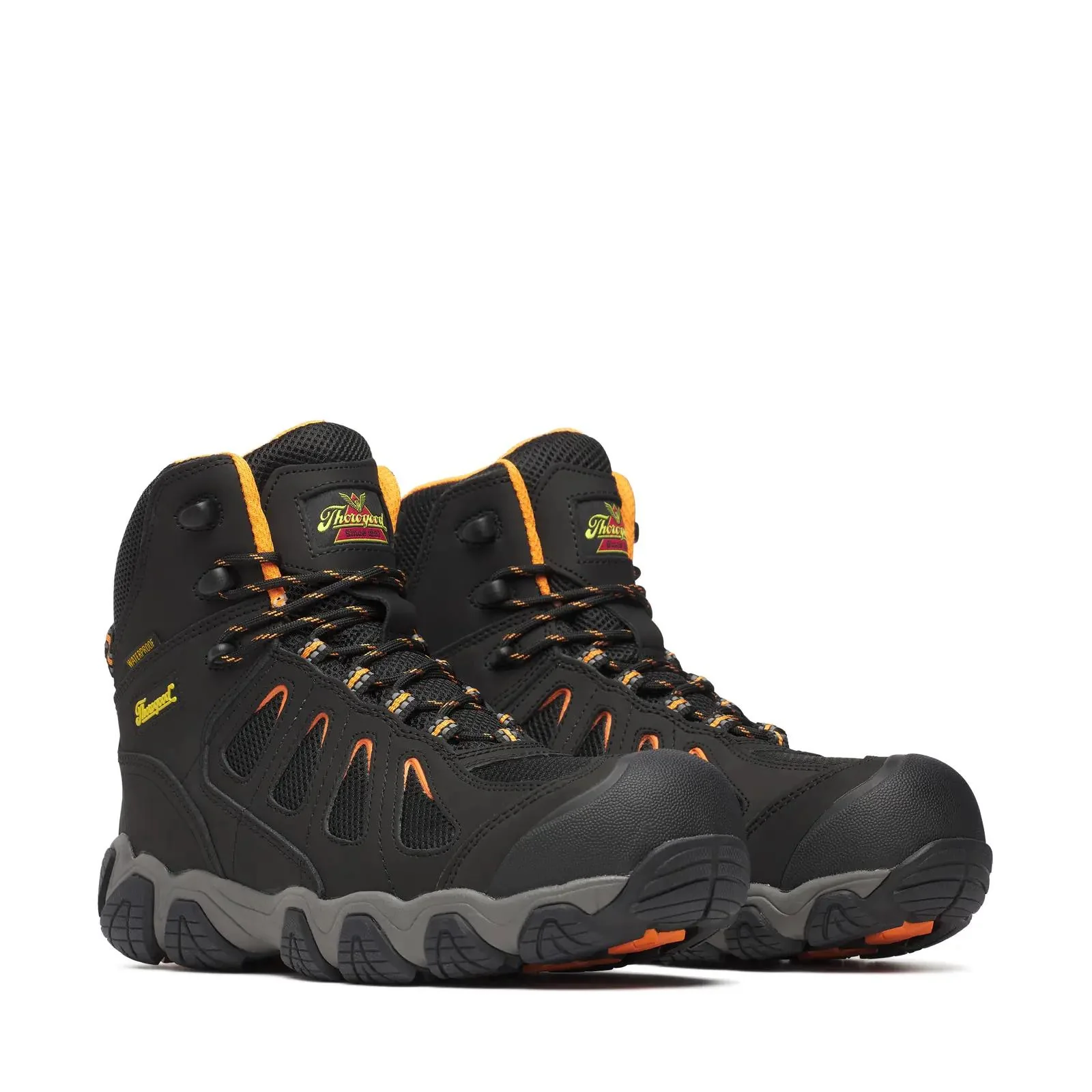 Crosstrex Series 6" Composite Toe Waterproof Hiker Boot Black - Image 2