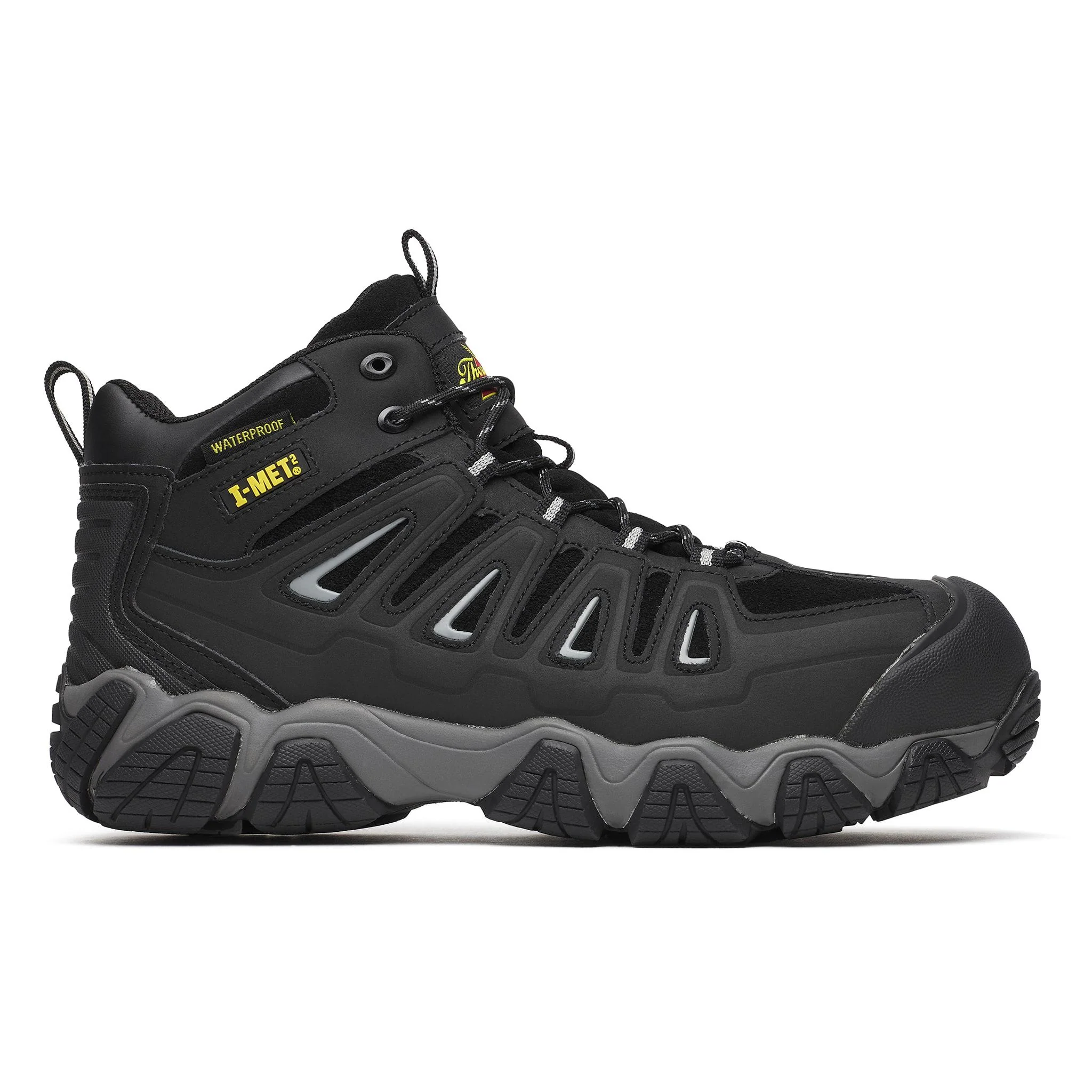 Crosstrex I-MET² Waterproof Composite Toe Hiker Boot Black