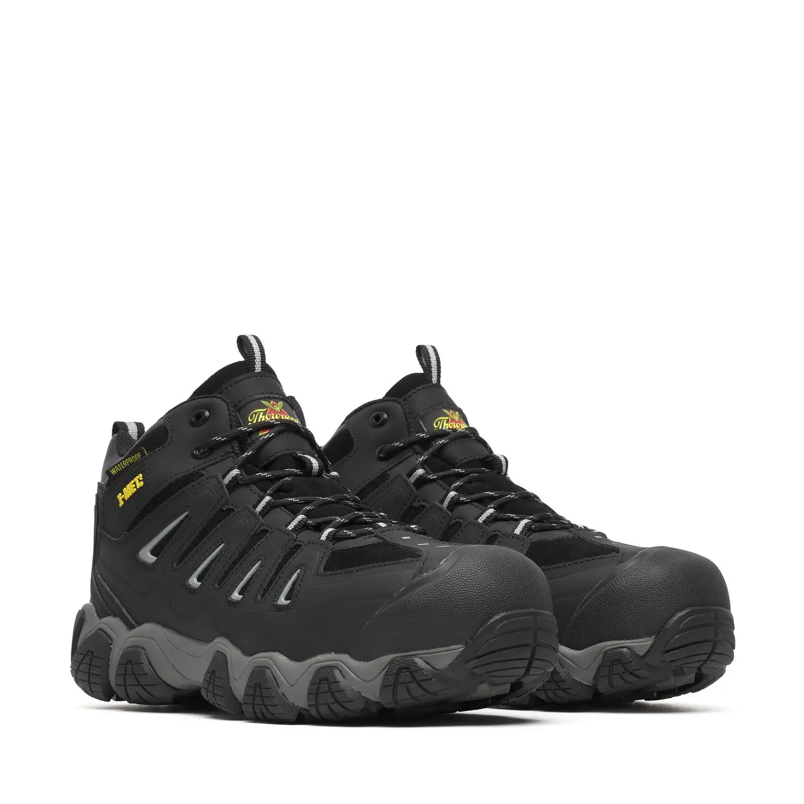 Crosstrex I-MET² Waterproof Composite Toe Hiker Boot Black - Image 2