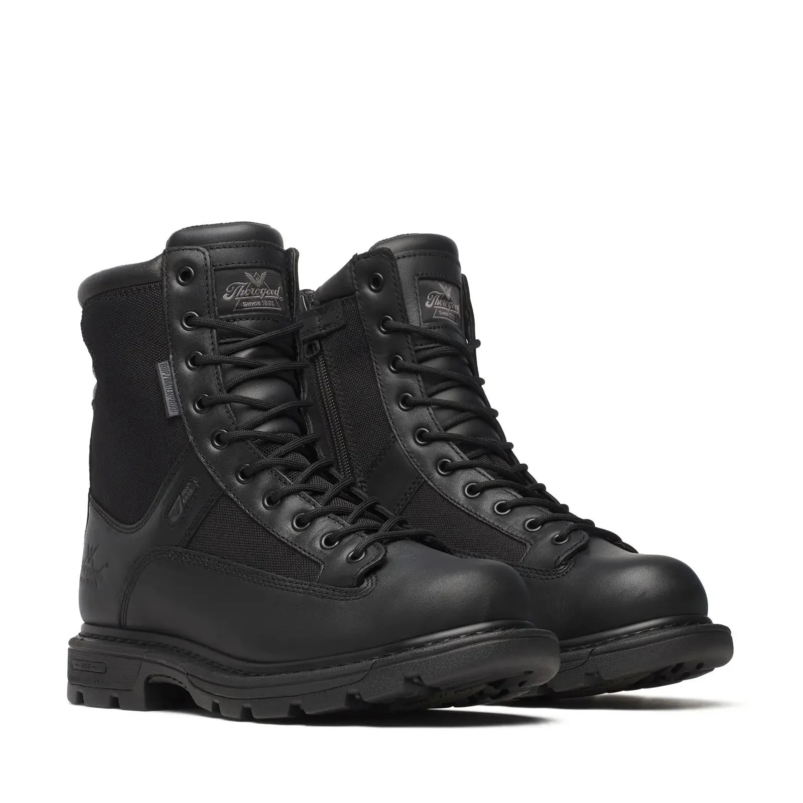 GenFlex2 Series 8" Tactical Zip Waterproof Boot Black - Image 2