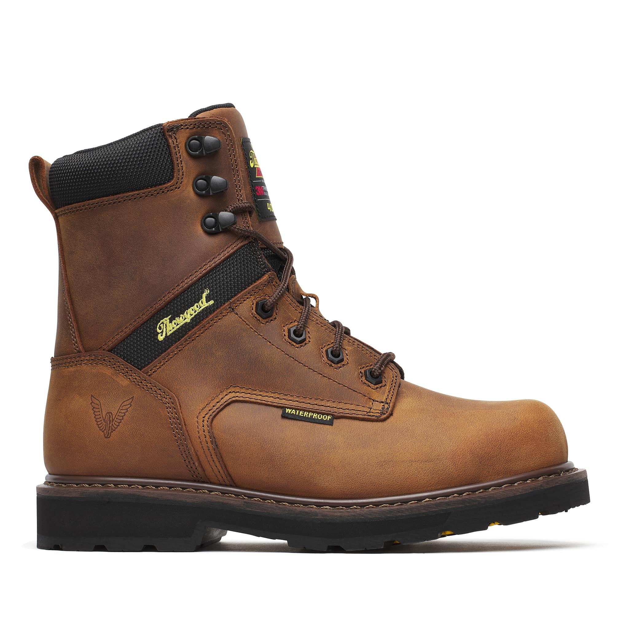 Jobsite Series 8" Composite Toe Insulated Waterproof Boot Crazy Horse