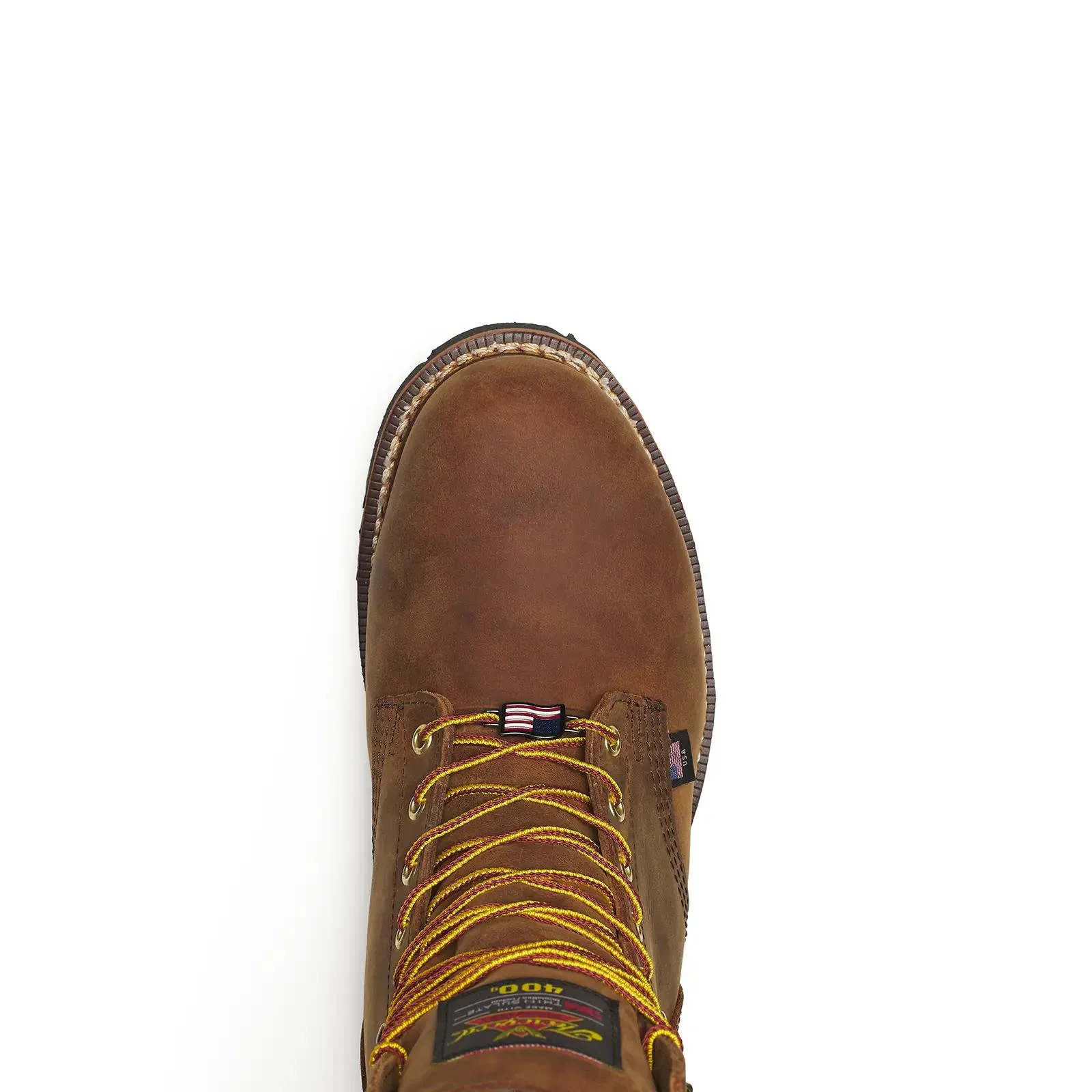 Logger Series 9" Steel Toe Insulated Waterproof Boot Brown Trail Crazy Horse - Image 4