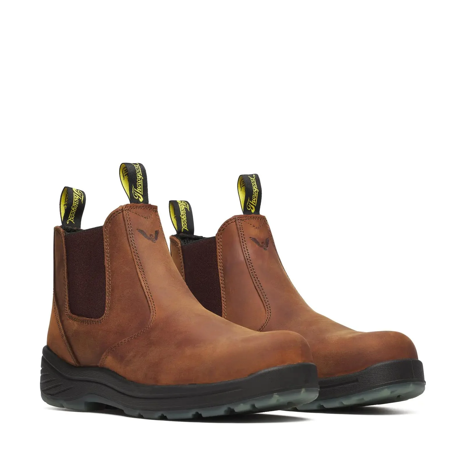 Thoroflex Series 6" Composite Toe Quick Release Chelsea Boot Crazy Horse - Image 2