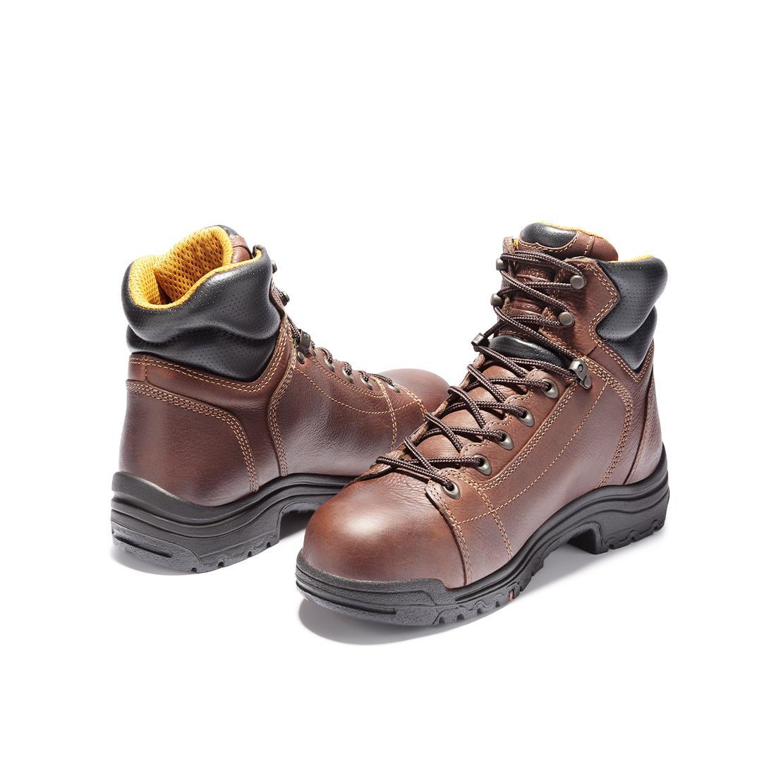 Titan® Lace To Toe 6-Inch Alloy-Toe Work Boot Brown - Image 5