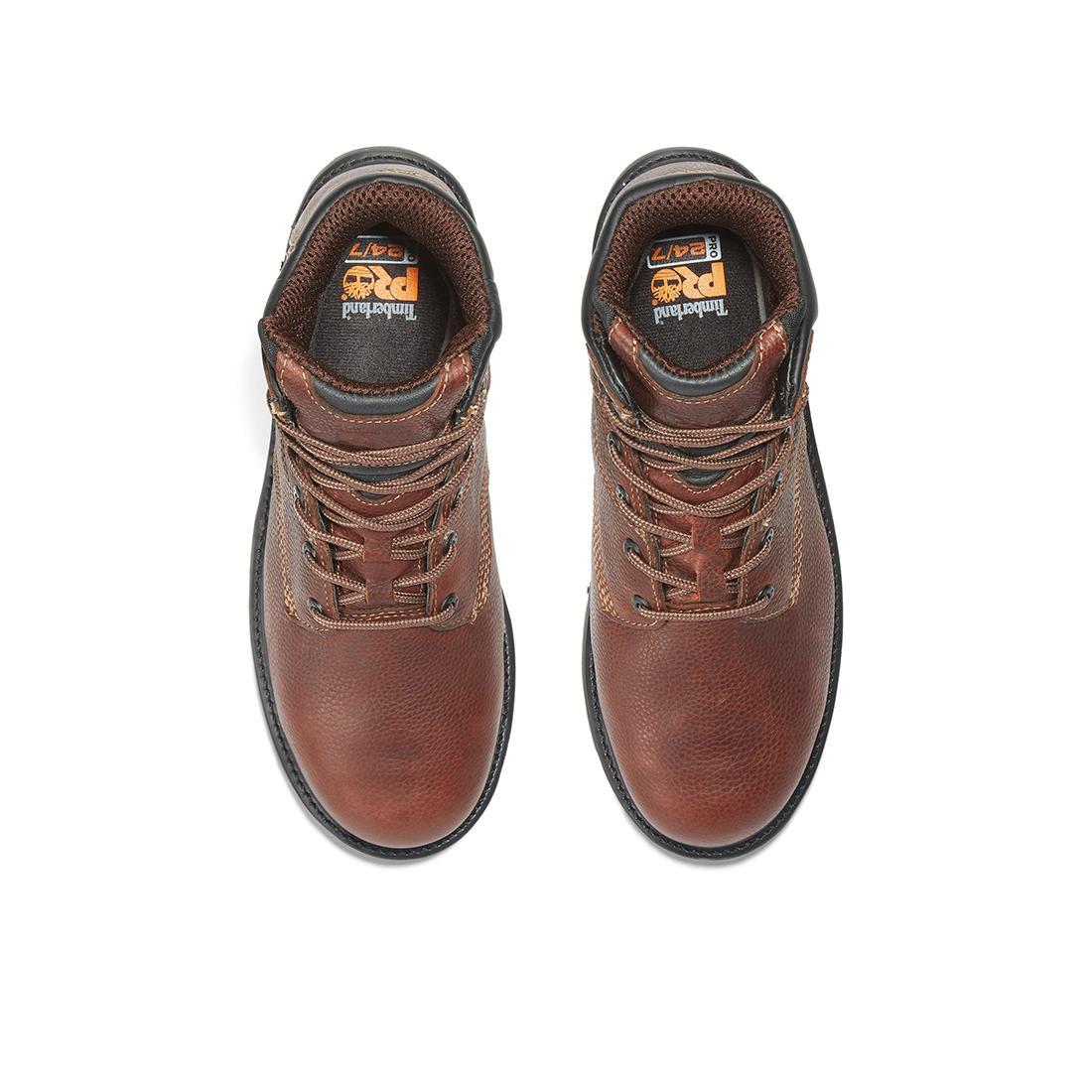 Flexshield Img 6-Inch Steel-Toe Work Boot Brown - Image 4