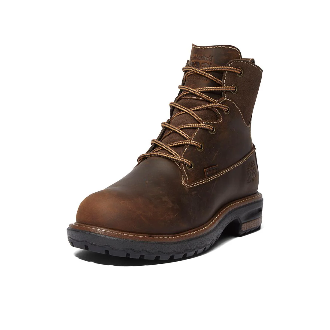 Women's Hightower 6-Inch Waterproof Alloy-Toe Work Boot Coffee Brown - Image 6
