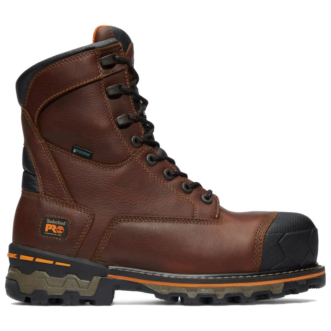 Boondock EV Waterproof CSA Composite Toe Work Boots – Dark Brown