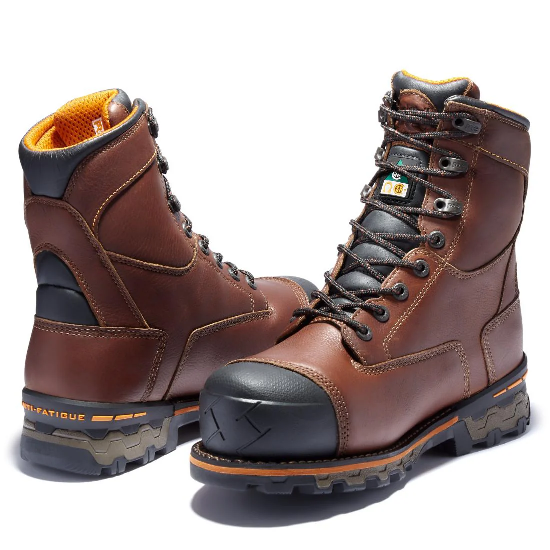 Boondock EV Waterproof CSA Composite Toe Work Boots – Dark Brown - Image 5