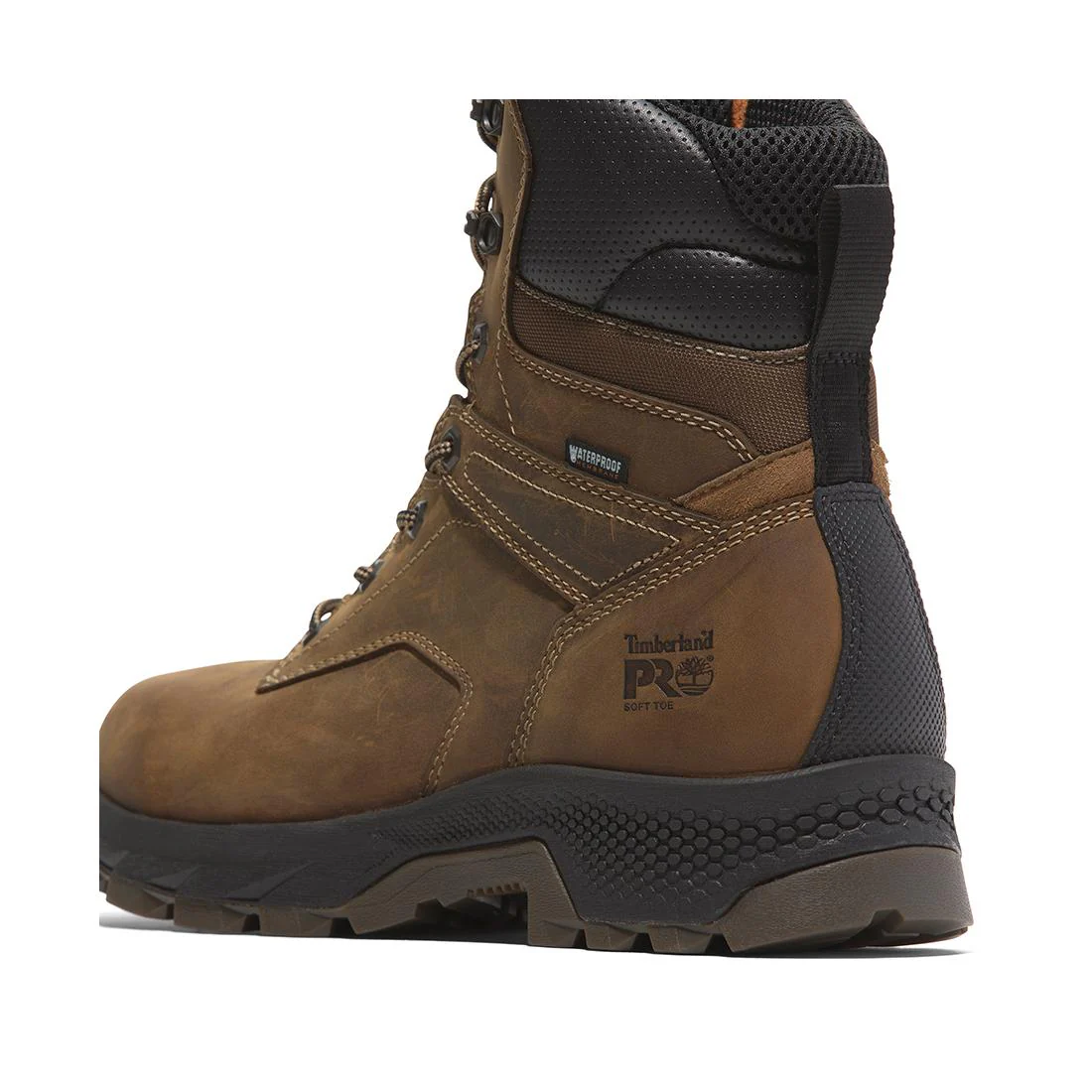 Titan® Ev 8-Inch Waterproof Full Grain Work Boot Medium Brown - Image 7