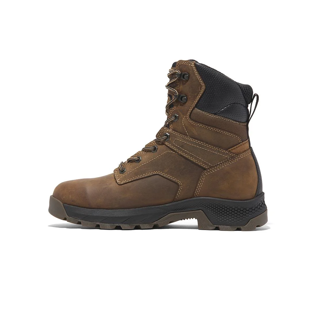 Titan® Ev 8-Inch Waterproof Full Grain Work Boot Medium Brown - Image 8
