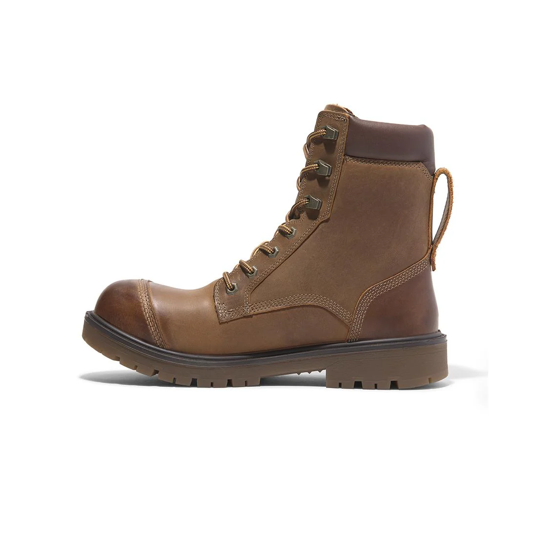 Whitman 8-Inch Waterproof Composite-Toe Work Boot Full Grain Medium Brown - Image 8