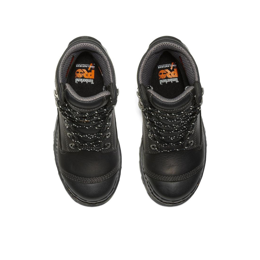 Women's Boondock 8-Inch Waterproof Composite-Toe Work Boot Ins CSA 200G Black/Grey - Image 4