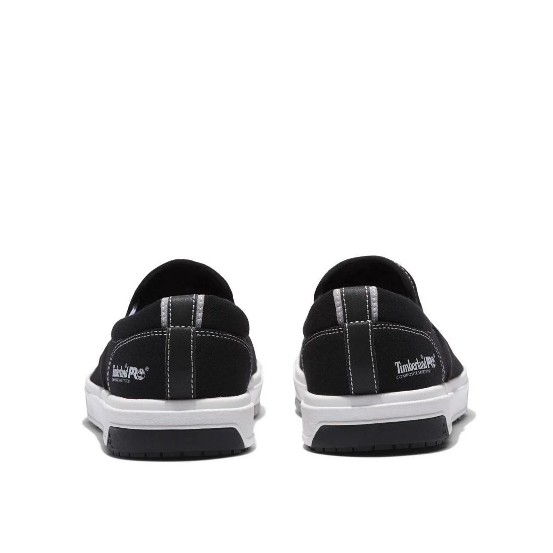 Berkley Slip-on Composite-Toe Work Shoe Black - Image 5