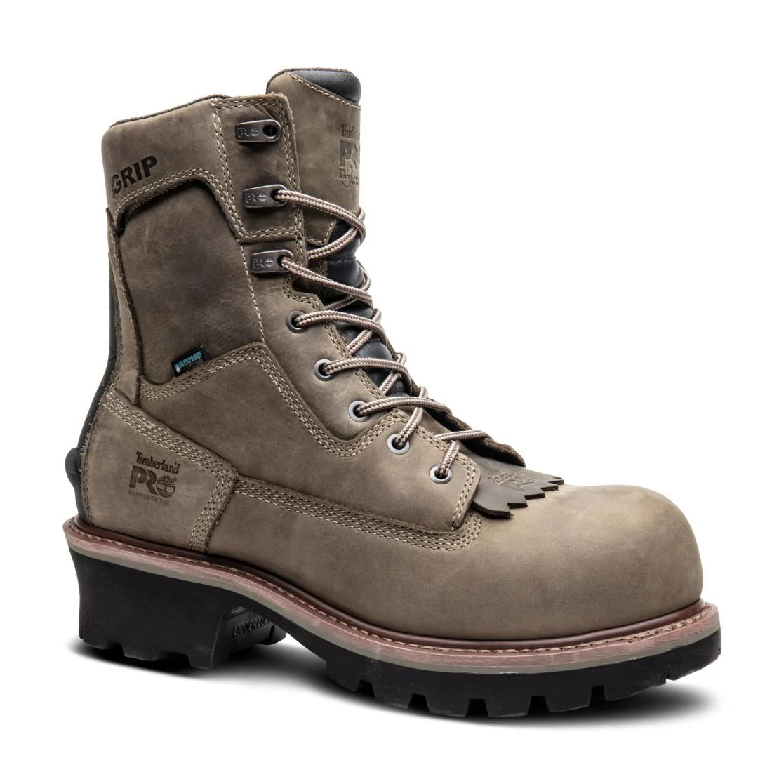 Evergreen EV Waterproof Composite Toe 400g INS Work Boots – Medium Brown - Image 7