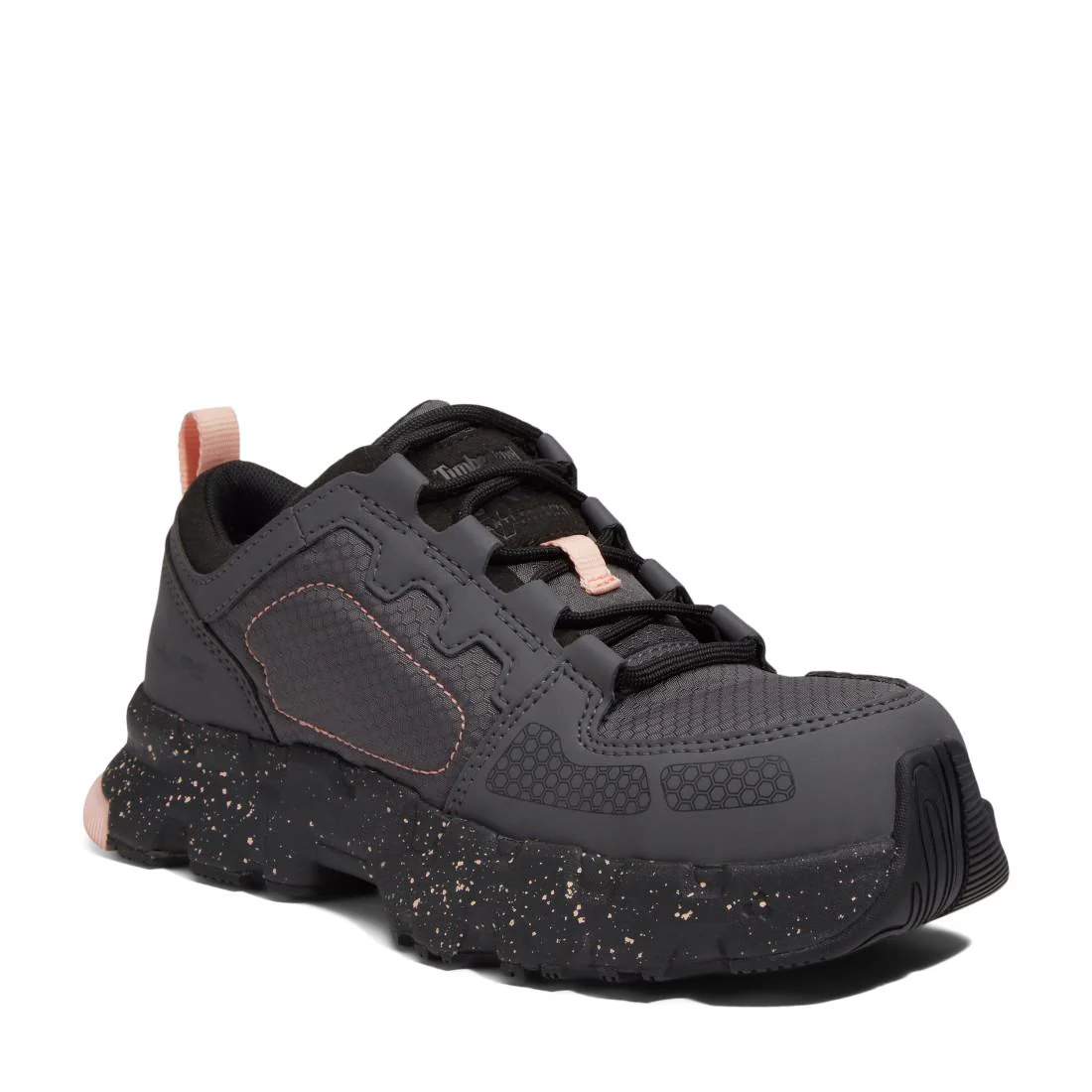 Powertrain EV SD10 Women’s Comp-Toe Work Shoes –  Grey And Pink - Image 2