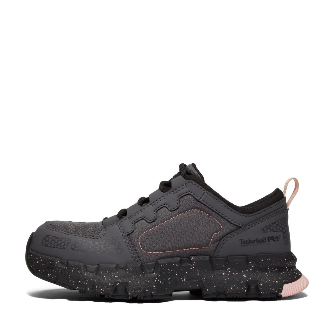 Powertrain EV SD10 Women’s Comp-Toe Work Shoes –  Grey And Pink - Image 7
