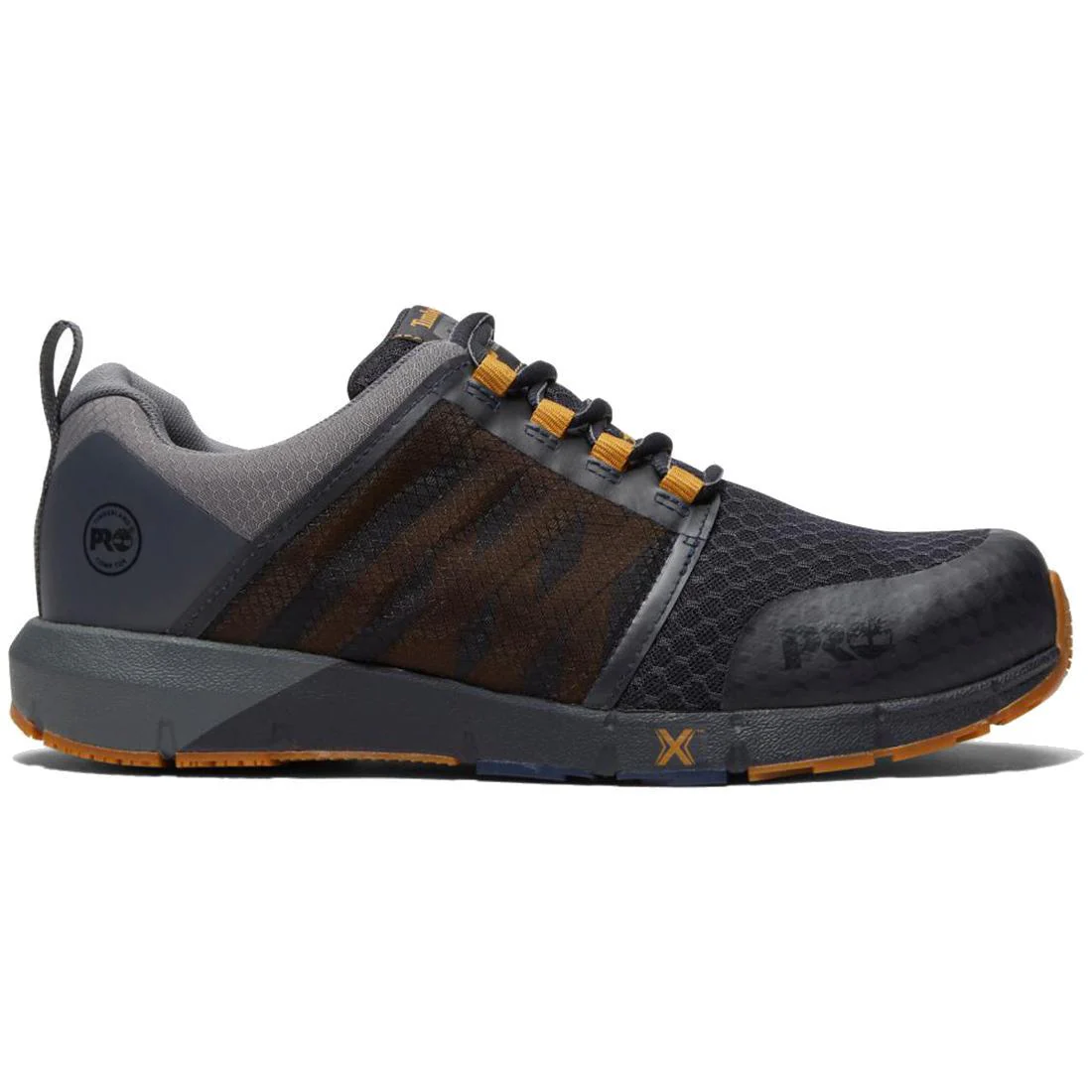 Radius Composite-Toe Work Shoe Blue Grey