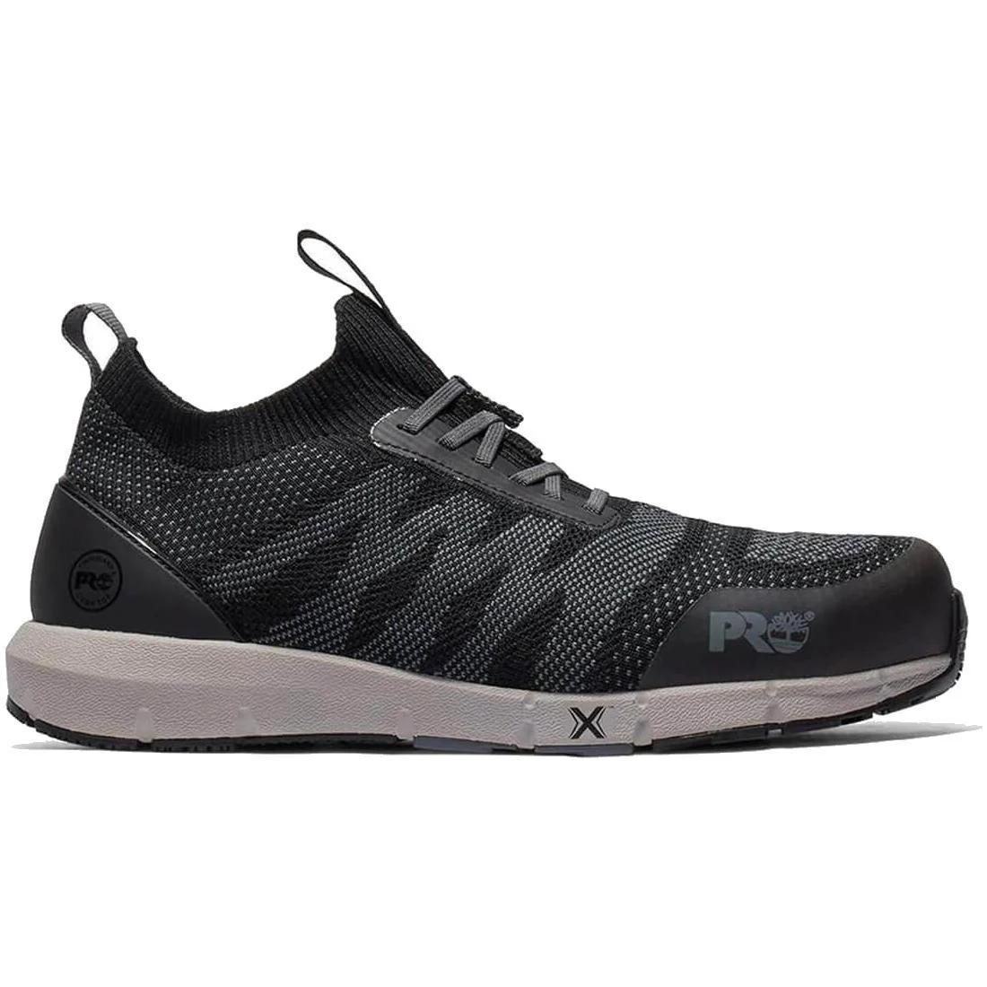 Radius Knit Composite-Toe Work Shoe Csa Black Grey