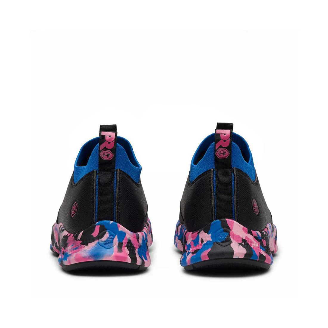 Women's Solace MAX Slip Resistant Shoe Black/Blue - Image 5