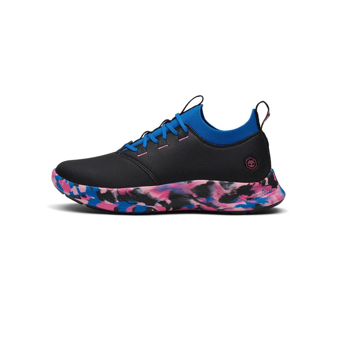 Women's Solace MAX Slip Resistant Shoe Black/Blue - Image 8