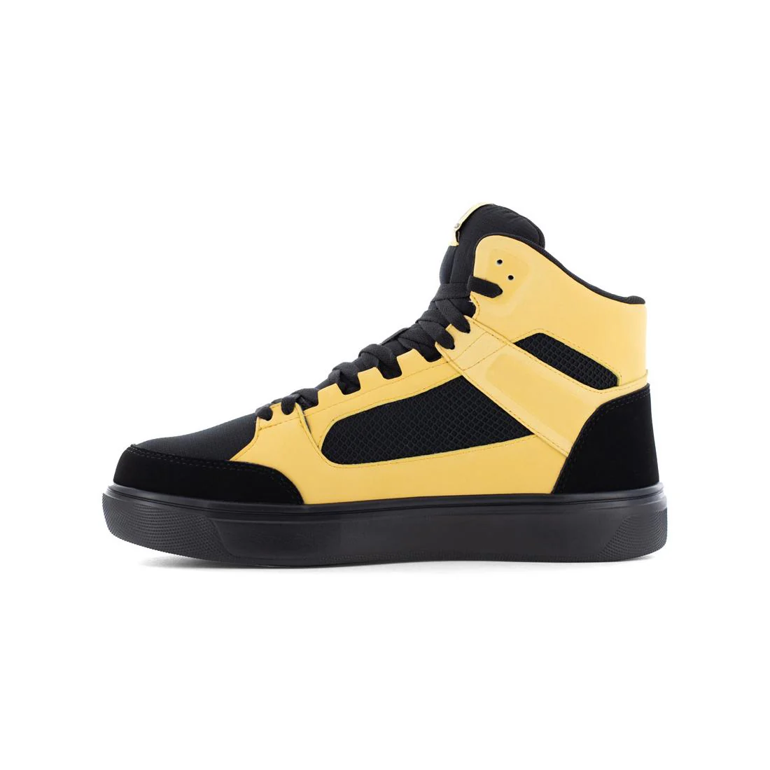 Evolve Composite-Toe Met Guard High Top Work Boot Black/Yellow - Image 4