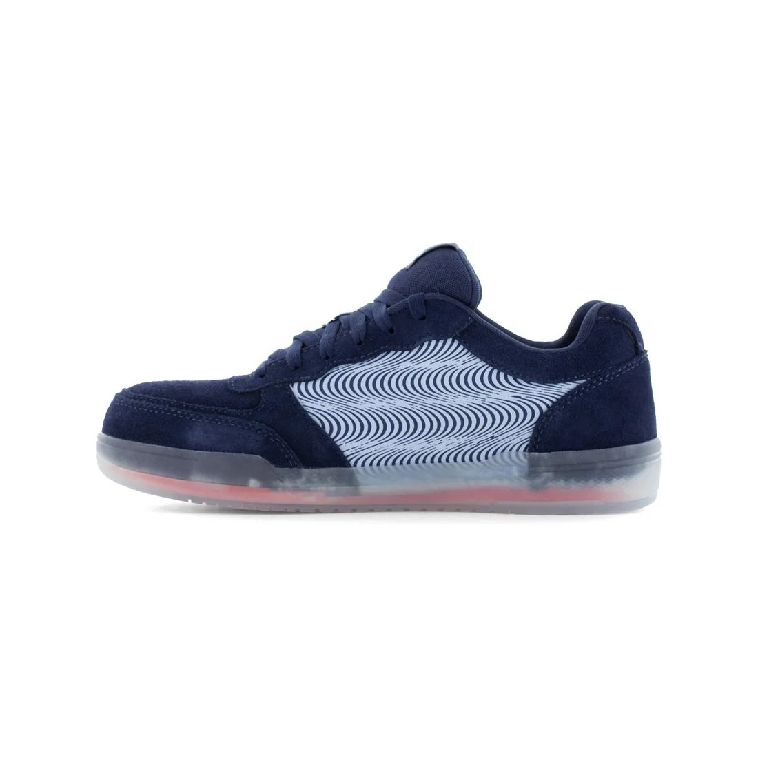 Hybrid Composite-Toe Wedge Sole Work Shoe Blue Navy - Image 4