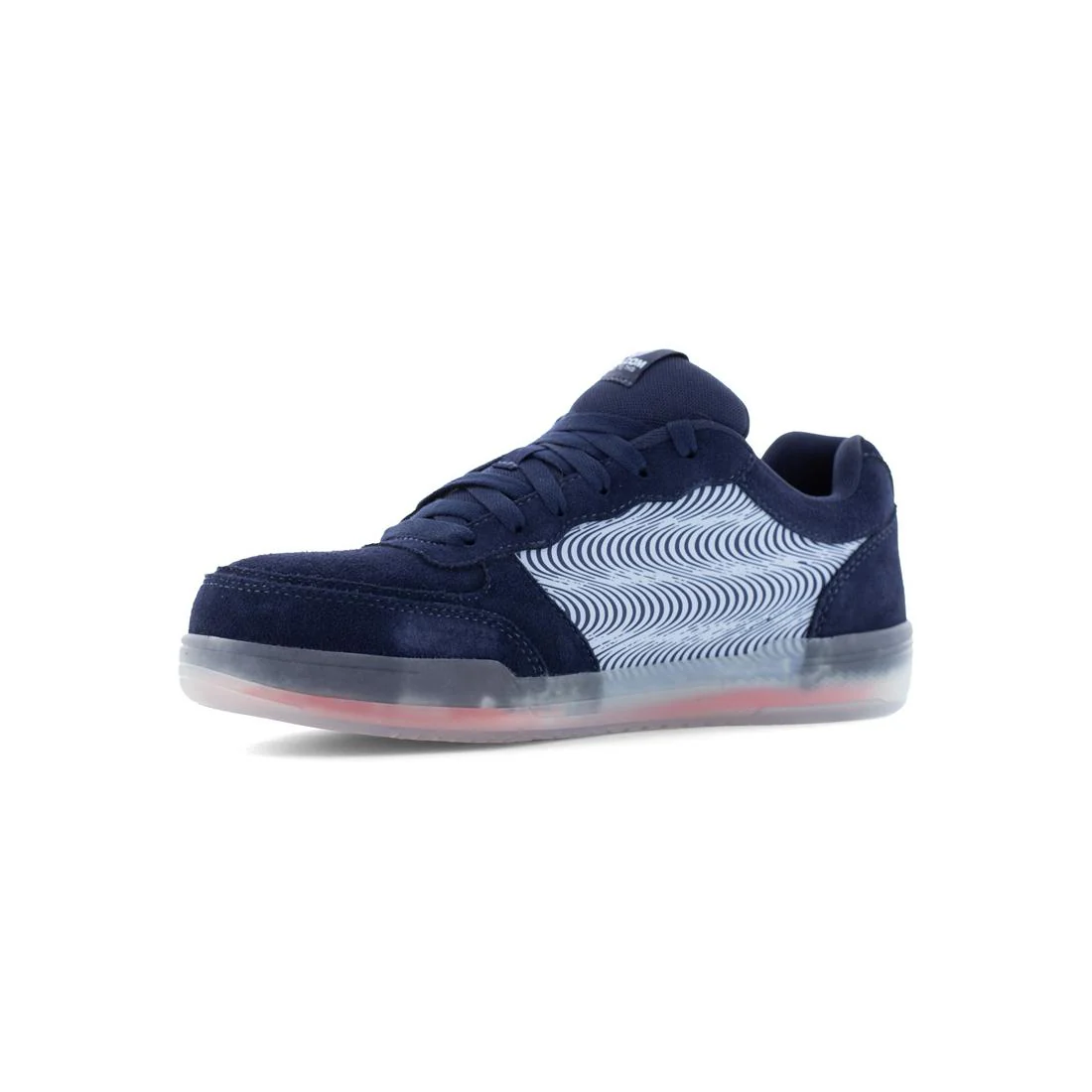 Hybrid Composite-Toe Wedge Sole Work Shoe Blue Navy - Image 5