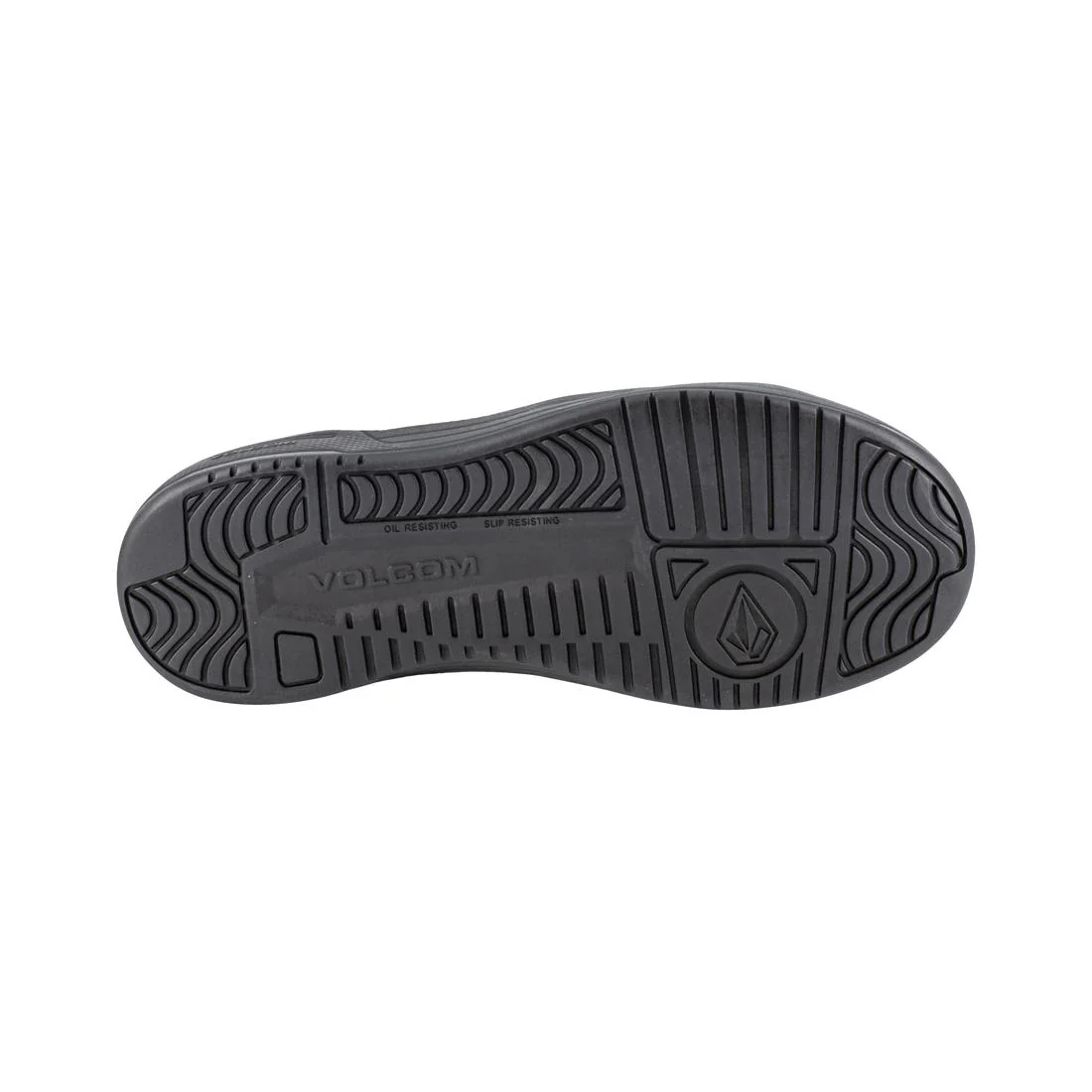 Hybrid Composite-Toe Wedge Sole Work Shoe Black Grey - Image 3