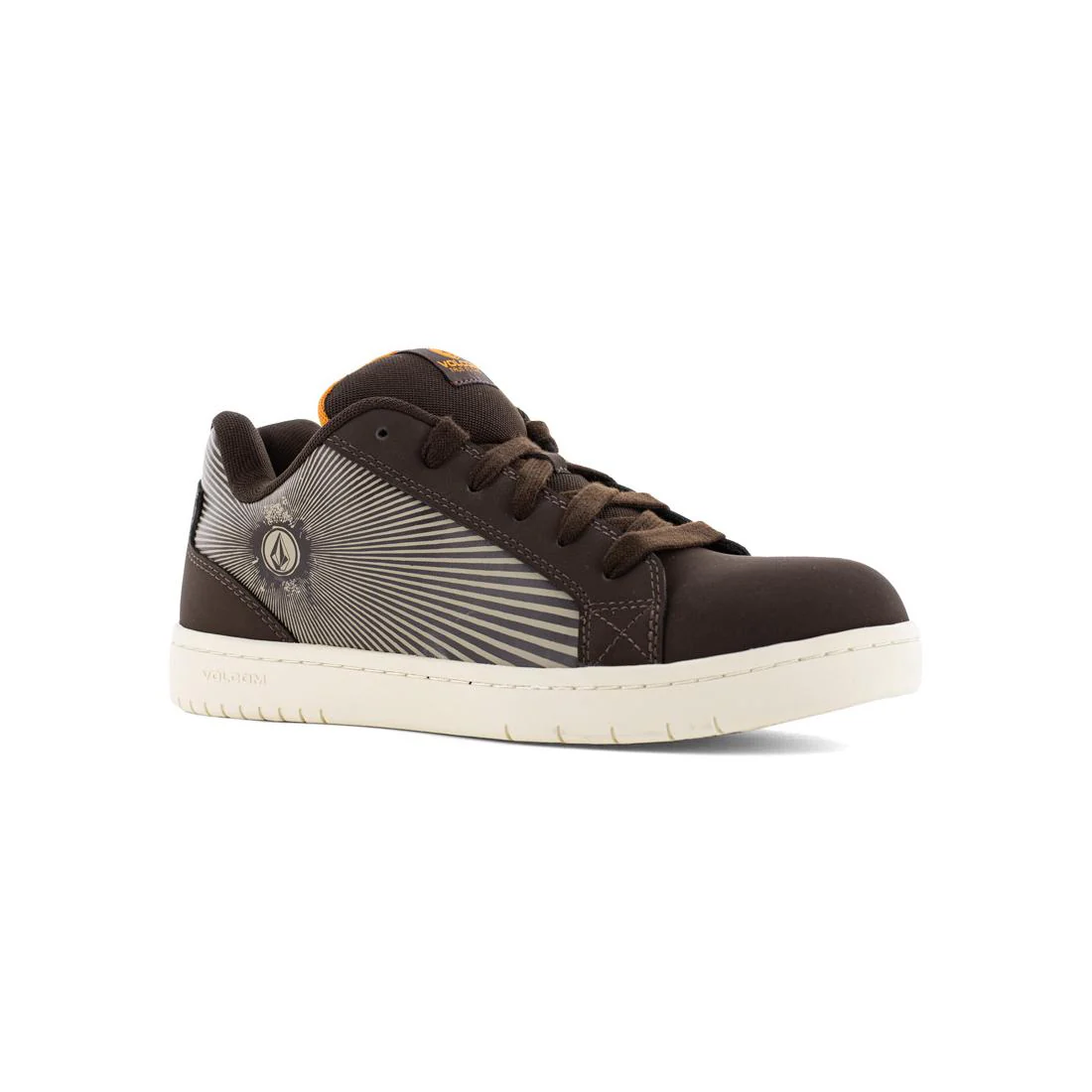Stone Op Art Composite-Toe Work Shoe Brown - Image 2