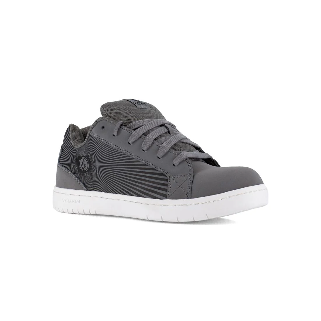 Stone Op Art Composite-Toe Work Shoe Grey - Image 2