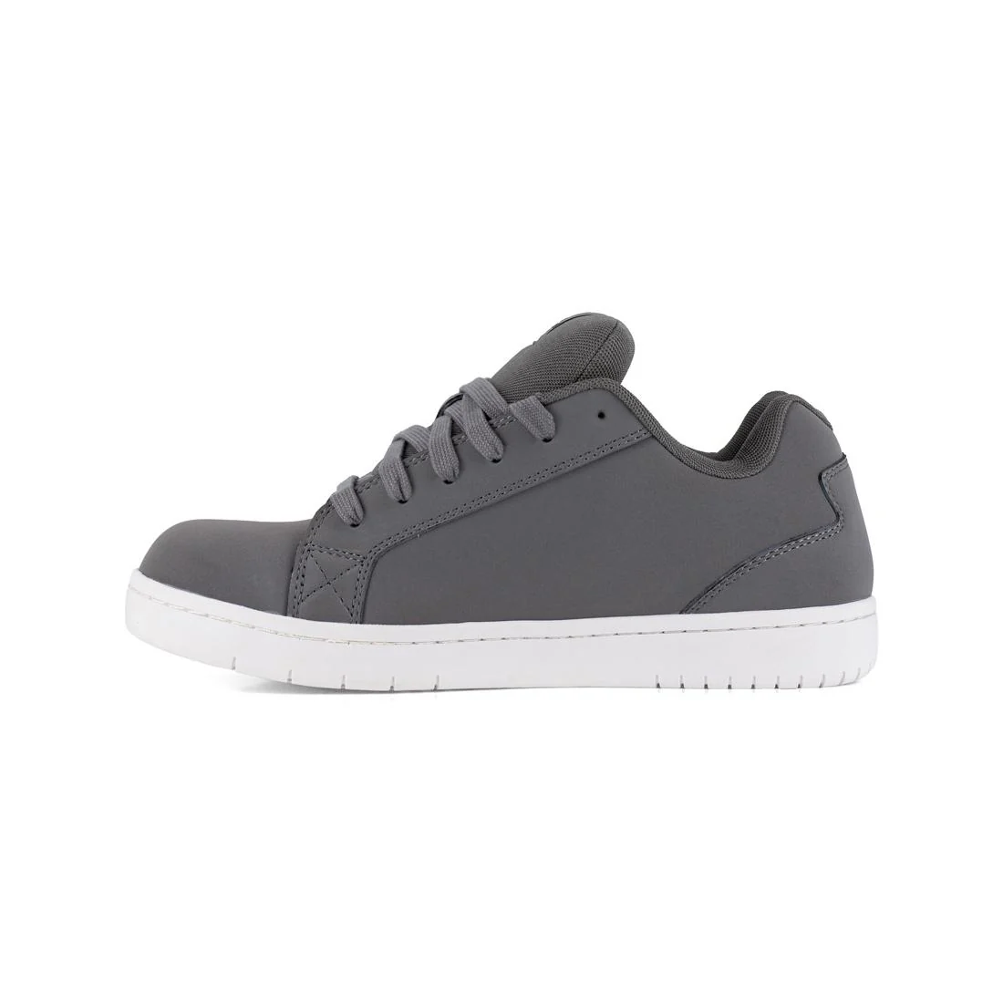 Stone Op Art Composite-Toe Work Shoe Grey - Image 4