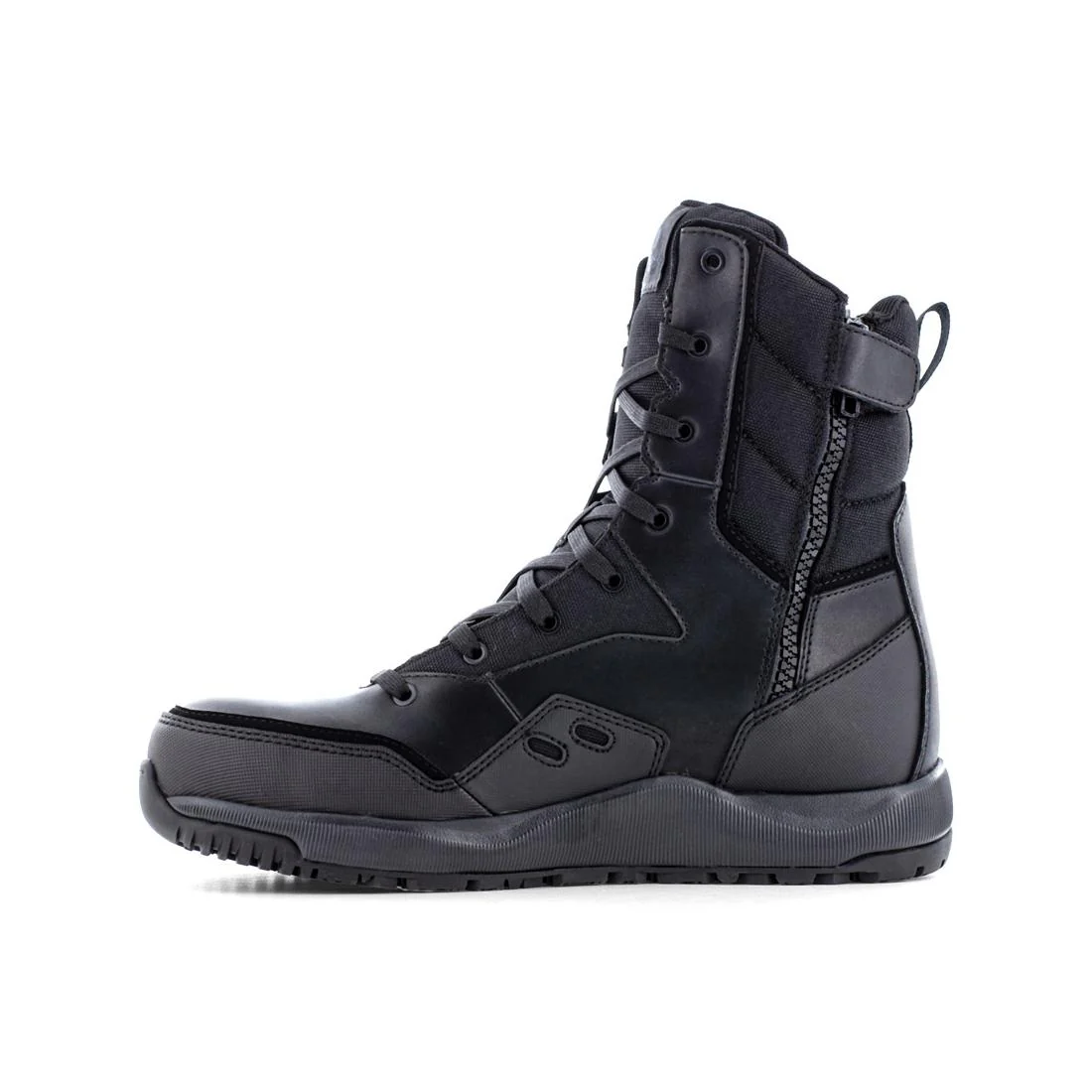 Street Shield 8 Inch Composite-Toe Tactical Work Boot Black - Image 4