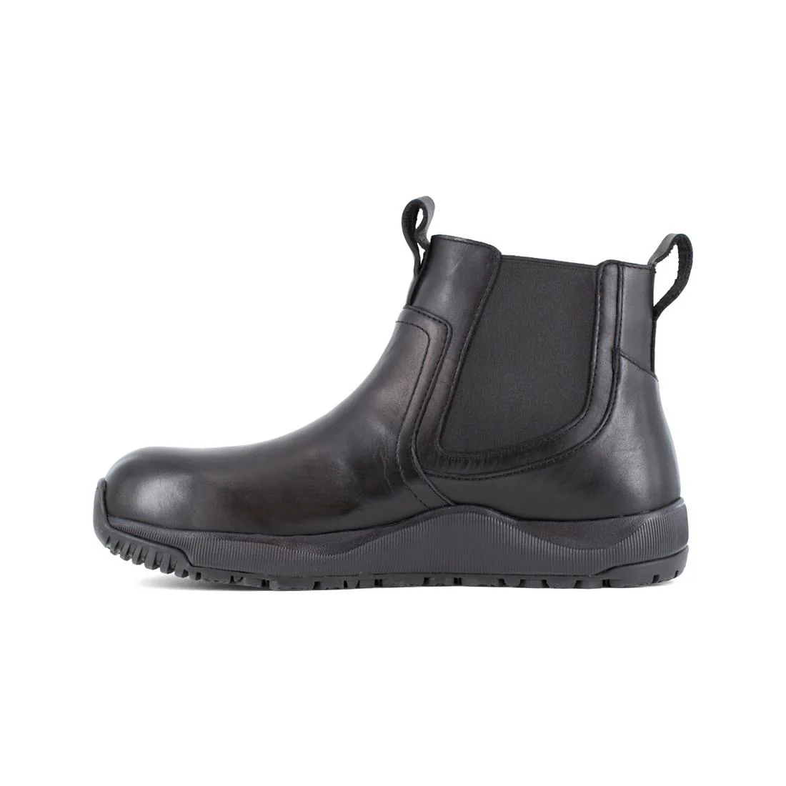 Street Shield Composite-Toe Slip On Work Boot Black - Image 4