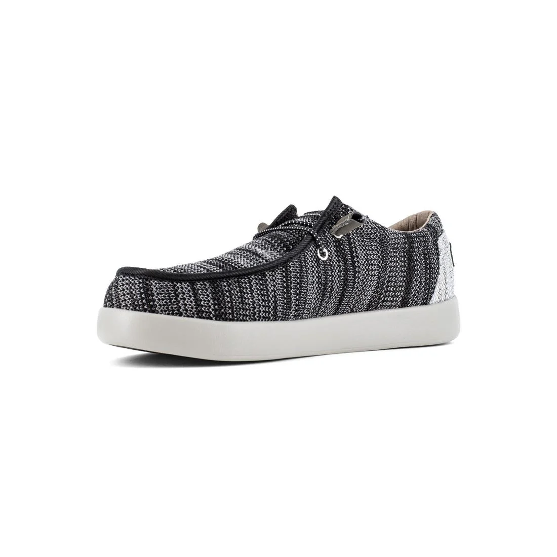 Women’s Chill Composite-Toe Casual Work Shoe Black/White - Image 5