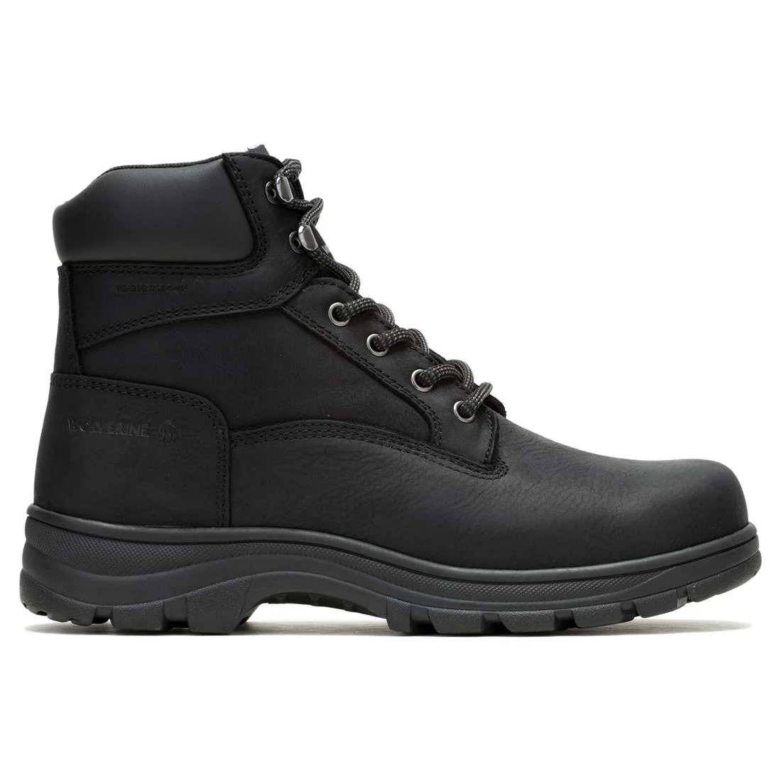 Carlsbad Waterproof Steel-Toe Work Boot Black