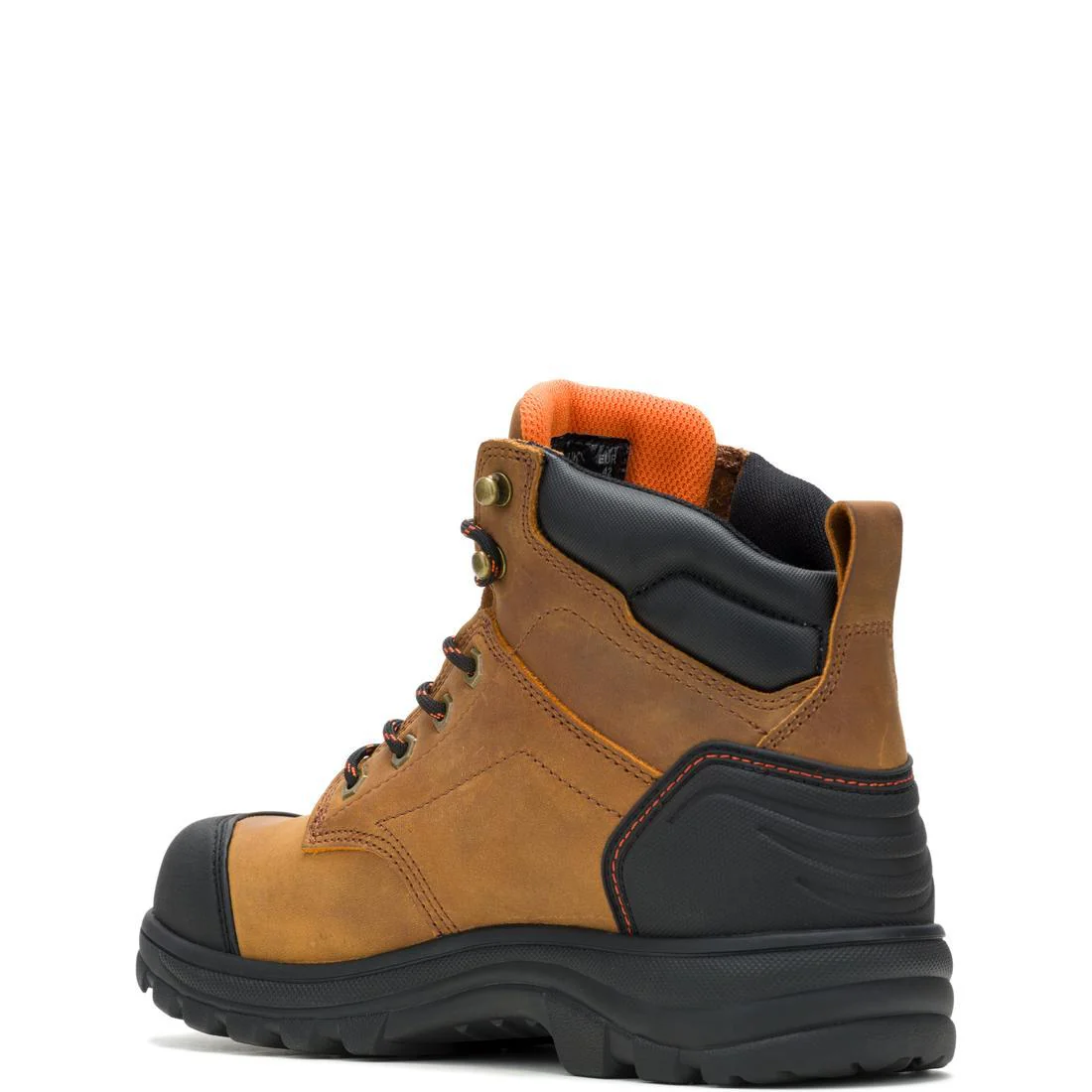 Carlsbad Cap Waterproof Steel-Toe Work Boot Tan - Image 5