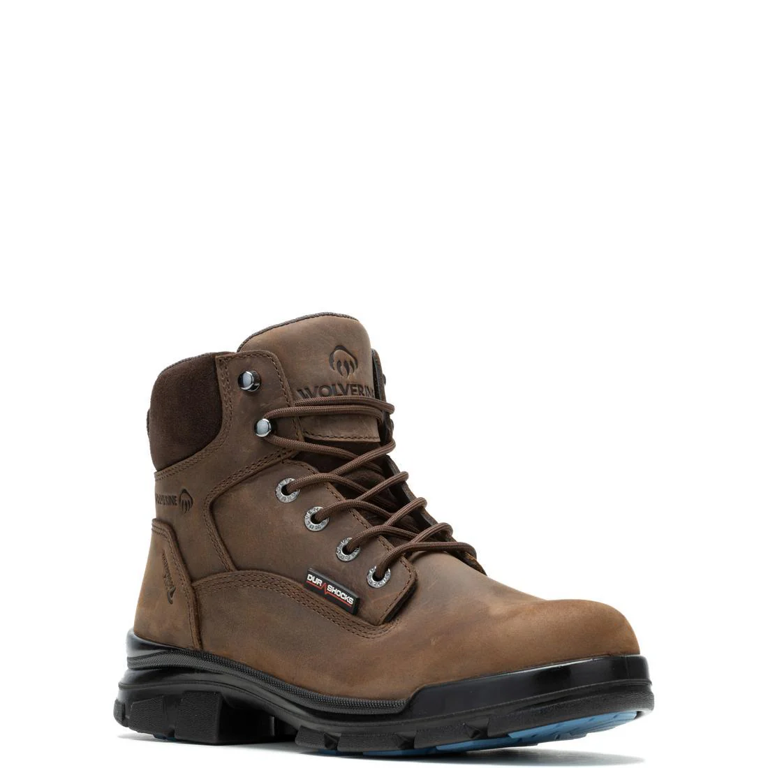 DuraShocks SR Icon 6" CarbonMax Toe WP Work Boot – Dark Brown - Image 2