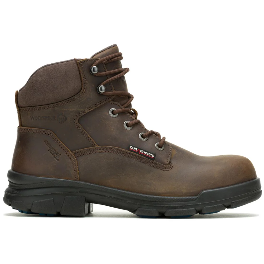 DuraShocks® SR Icon 6" Soft Toe WP Work Boot – Dark Brown