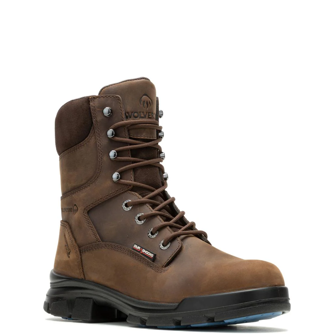 DuraShocks® SR Icon 8" Soft Toe WP Work Boot – Dark Brown - Image 2