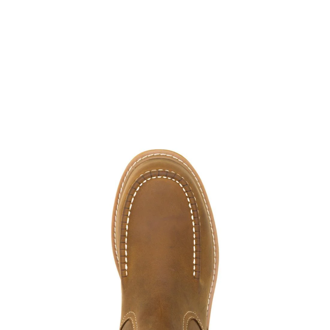 Floorhand Moc-Toe Waterproof Steel-Toe Pull-On Work Boot Wheat - Image 4