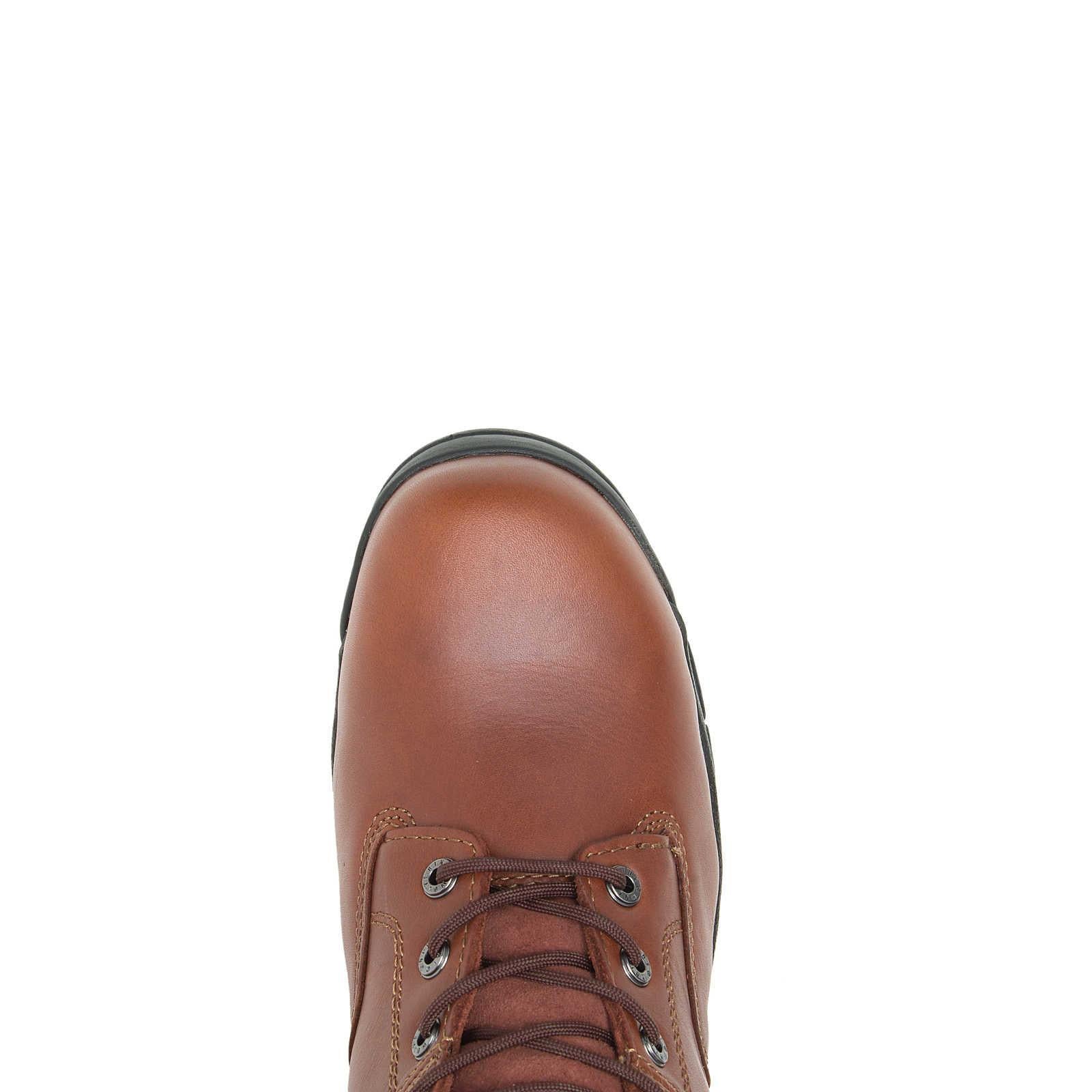Harrison Soft-Toe Work Boot Brown - Image 4