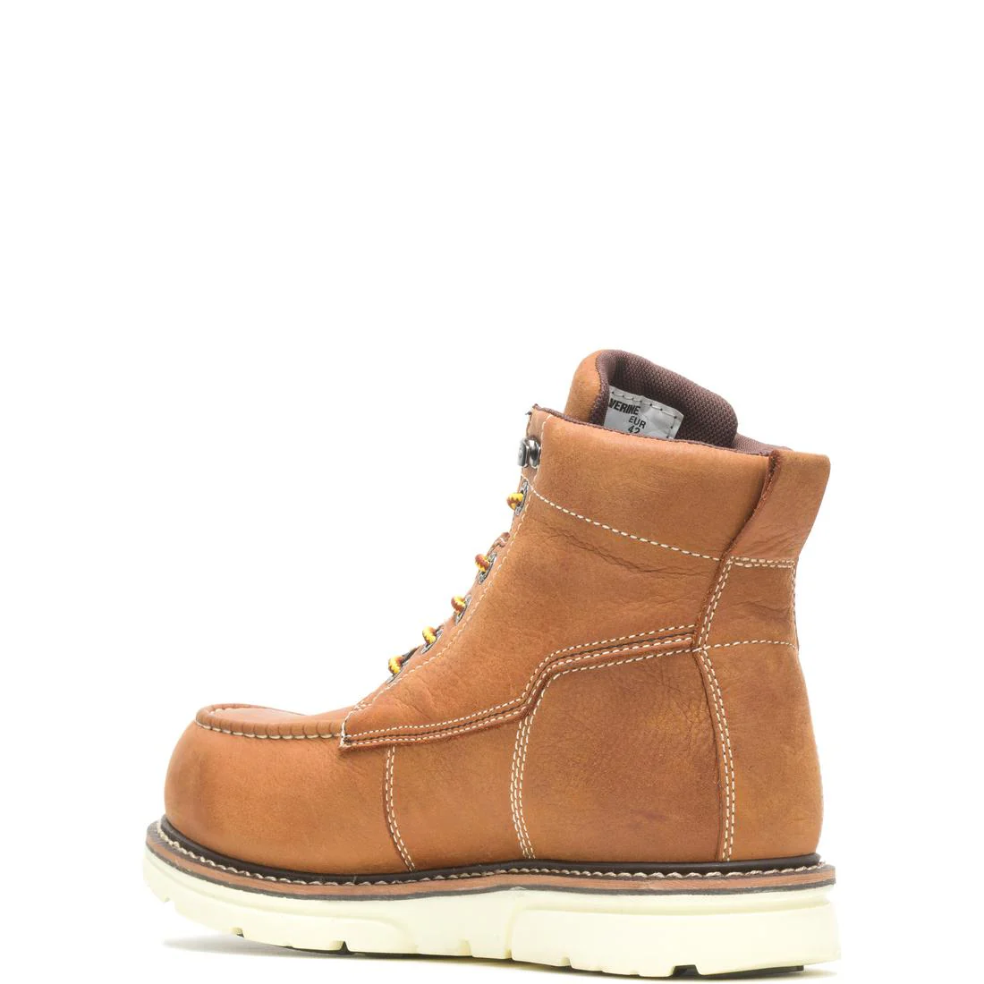 I-90 DuraShocks® 6" Moc Toe Waterproof Soft Toe Work Boot – Tan - Image 5