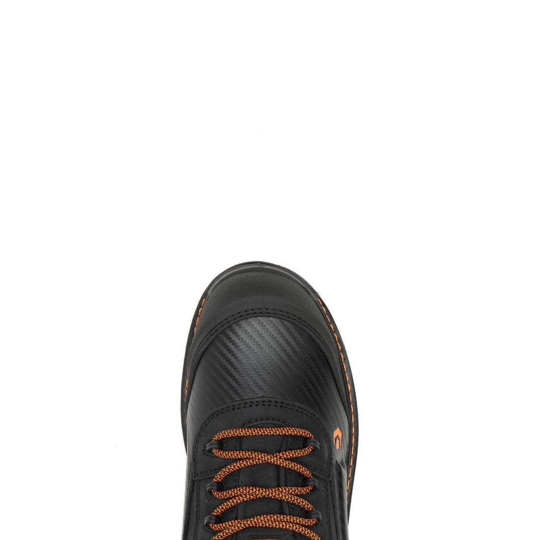Overpass 6" CarbonMax Toe Waterproof Work Boot Black/Orange - Image 4
