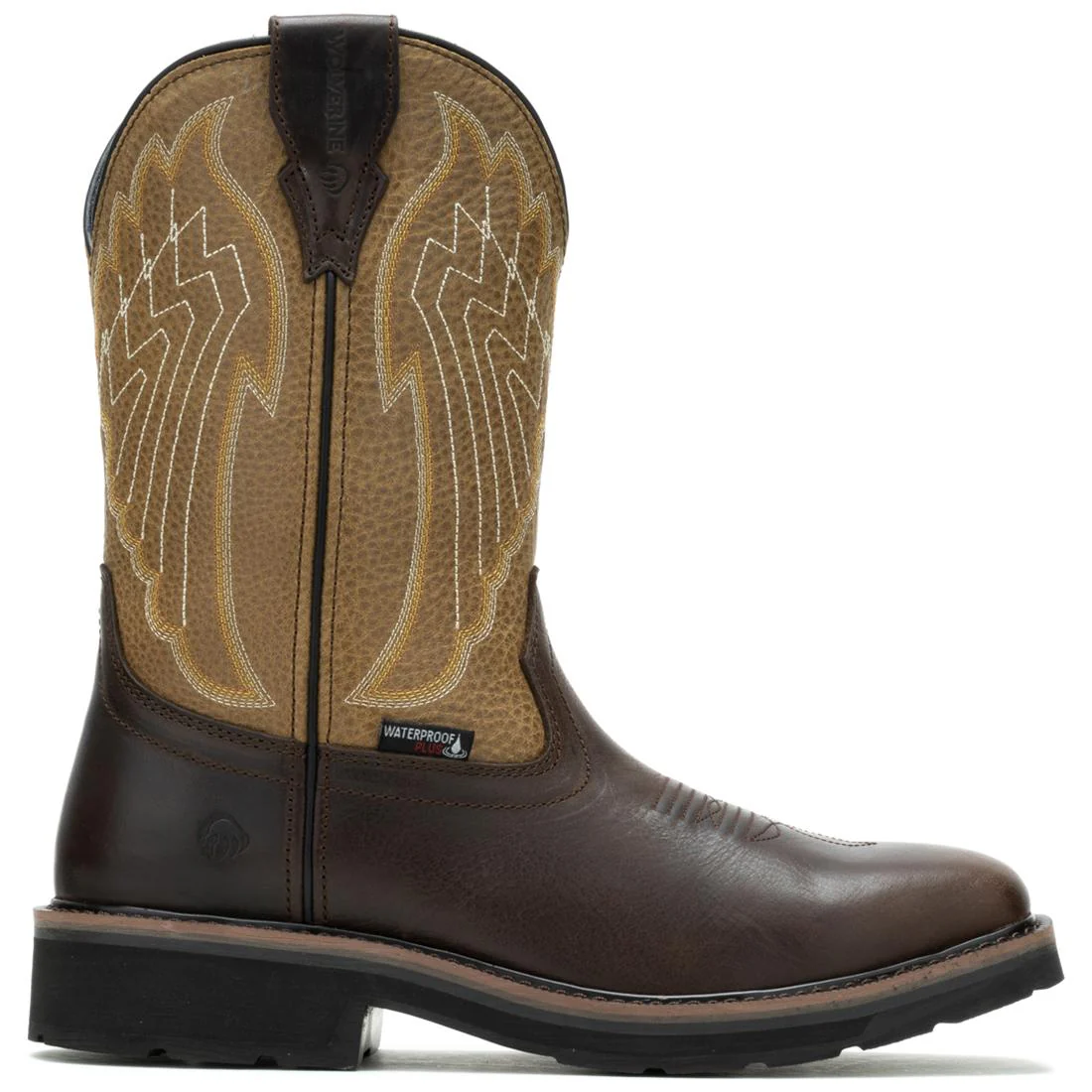 Rancher Eagle Steel-Toe Waterproof Pull-On Wellington Work Boot Gravel