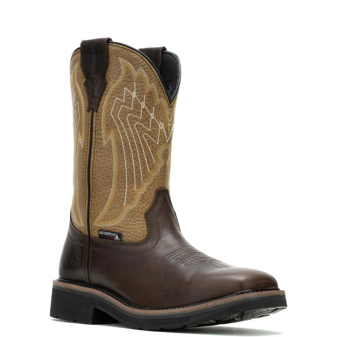 Rancher Eagle Steel-Toe Waterproof Pull-On Wellington Work Boot Gravel - Image 2