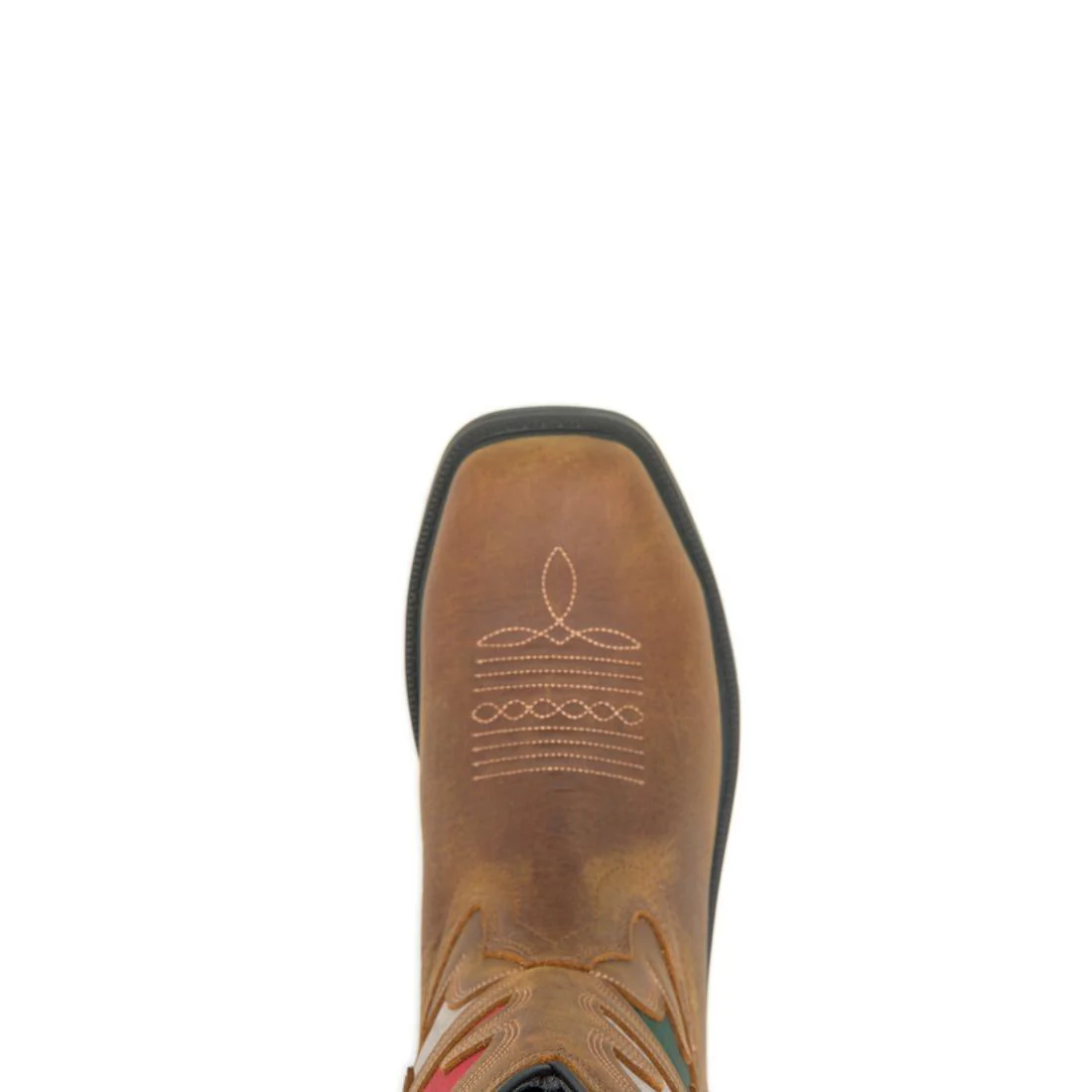 Rancher Flag Steel-Toe Pull-On WP Wellington Work Boot Mexico Flag - Image 4